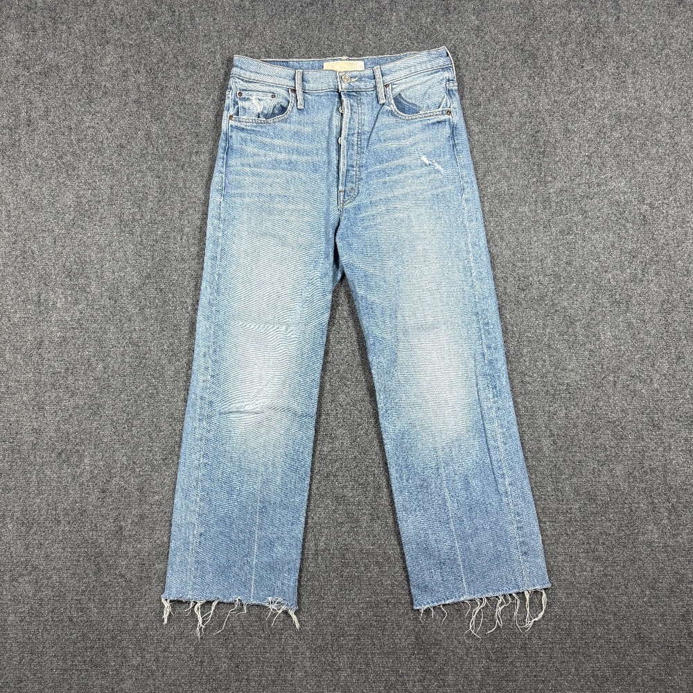 MOTHER Blue Ankle & Cropped Jeans